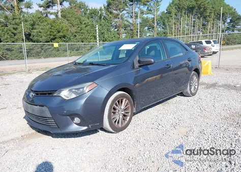 2015 Toyota Corolla Le Plus из США, поврежденный, VIN 2T1BURHE0FC280566